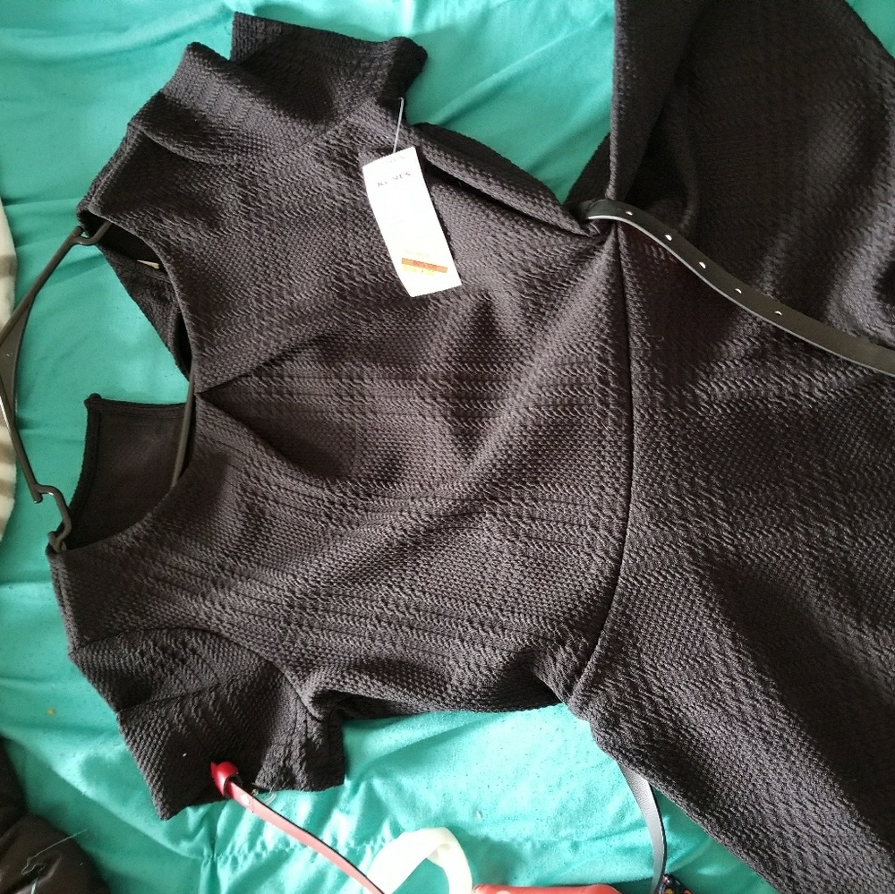Black dress top